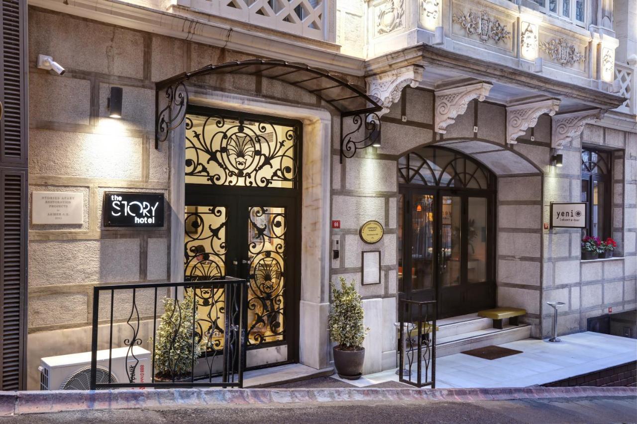 The Story Hotel Pera Istanbul Exteriör bild